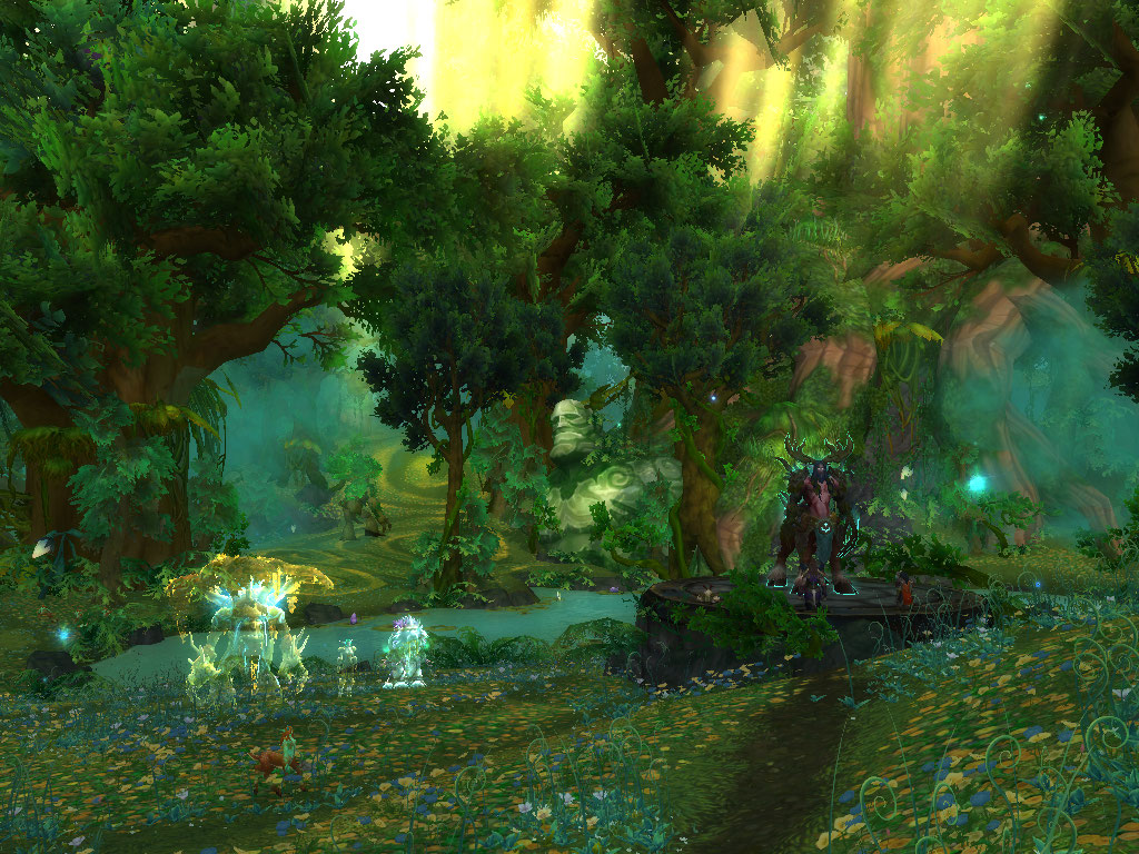 Zone Overview: Enter the Emerald Dream — World of Warcraft