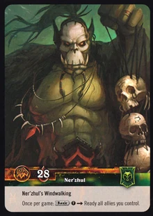 Ner'zhul TCG Card Back