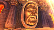 Tyrhold forge face