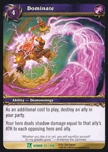 Dominate TCG Card