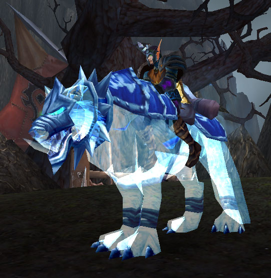 reins of the spectral wolf