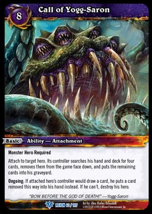 Call of Yogg-Saron TCG Card