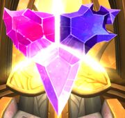 The completed Crown of the Triumvirate.