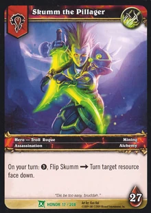 Skumm the Pillager TCG Card