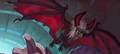 A bat as seen in a piece of Hearthstone artwork.