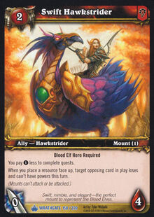 Swift Hawkstrider TCG Card