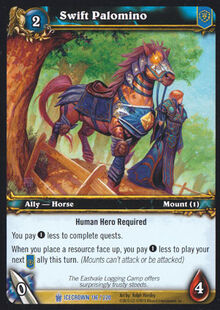 Swift Palomino TCG Card