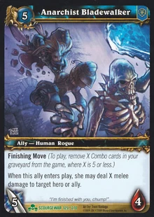 Anarchist Bladewalker TCG Card