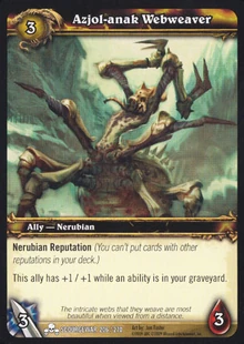 Azjol-anak Webweaver TCG Card