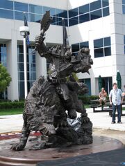 Blizzard'sFancyOrcOnWolfStatue