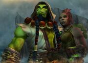 Thrall and Aggra Maelstrom