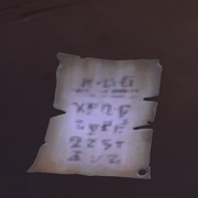 Discarded Note
