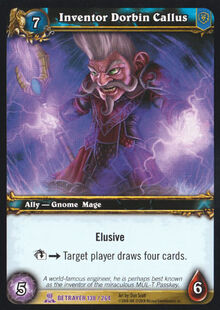 Inventor Dorbin Callus TCG