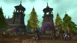 Southpoint Gate from ground