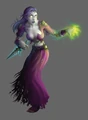 Undead mage art.