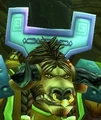A tauren wearing the Devout Crown.
