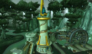 Terokkar Forest Allerian Stronghold Mage Tower