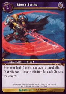 Blood Strike TCG Card FoH