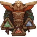 Highmountain tauren icon (as seen in archaeology).