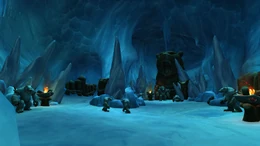 Winterpelt Hollow ice cave