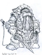 A tuskarr hunter.