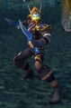 The Blood Elf Bandit wearing the mask.