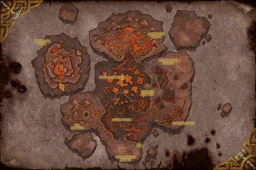 Molten Front map