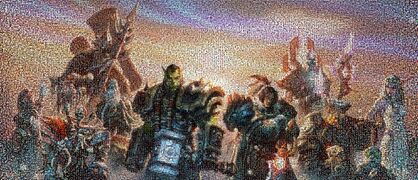 Mosaic created by this event