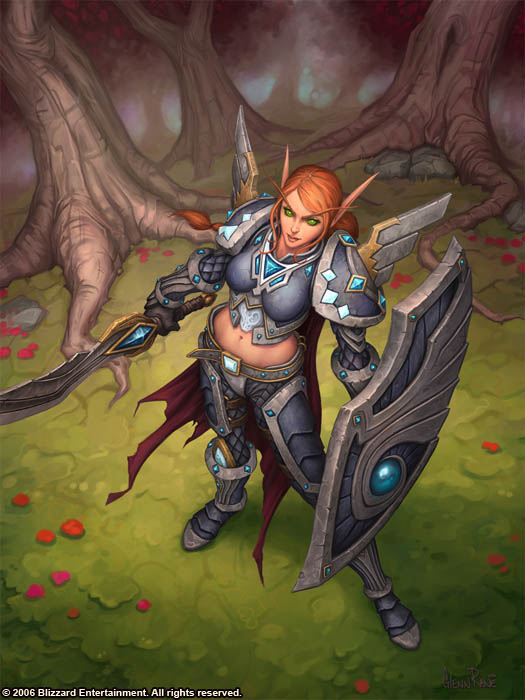 Female Blood Knight lacking femininity? : r/DiabloImmortal