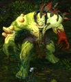 An orc that has been infested by the botani.