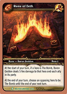 Rune of Zeth TCG card