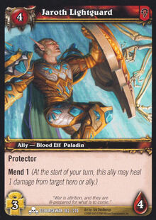 Jaroth Lightguard TCG Card