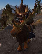 Oakin mounted on his  at .