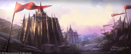 Unknown location, possibly titan, iron dwarf, horde or scourge structures.