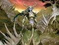 Savina Greysky, a night elf druid.