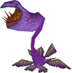 A purple spitter