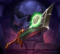 Corrupted Ashbringer in the TCG.