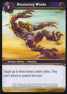 Blustering Winds TCG Card