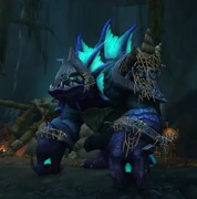 An armored naga brute