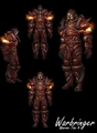 Warbringer Battlegear worn by a male human.