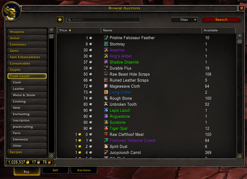 best auction house addon wow
