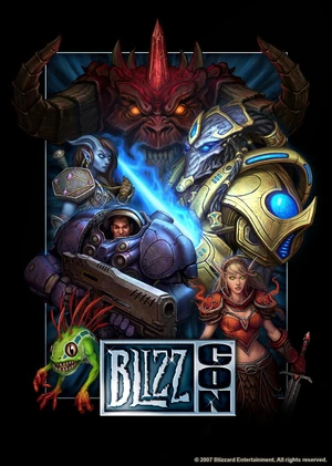 BlizzCon 2007 key art