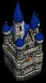 Human castle in Warcraft III.