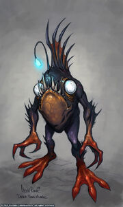 Deep Sea Murloc concept art