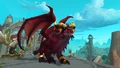 Alexstrasza's new model in Dragonflight.