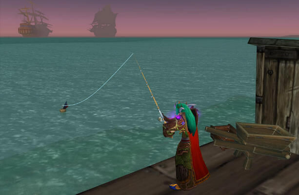 Went fishing, swapped to Pandarian Fishing pole and weapon disappeared from  inventory. Re-logged and it is back, but my fishing pole is now gone. :  r/wow