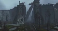 The shattered Greymane Wall seen from Silverpine.