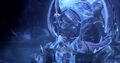 Anub'arak, seen close-up, in his Heroes of the Storm trailer.