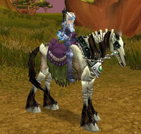 Riding Skeletal Horse (Brown)