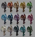 Dracthyr appear in a range of expressive colors, and several body options.